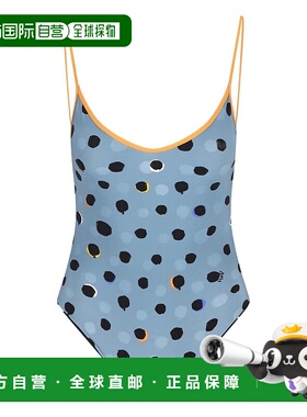 1h可退 潮奢 Fendi 芬迪 女士 波點印花連身泳衣 FXBA70AT9G