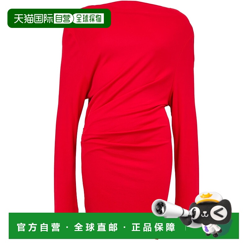1h可退 JACQUEMUS 女士外套 JACQV23TRED SS2025 红色 迷你连衣裙
