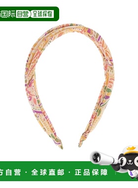 1h可退 ETRO 女士发饰 04941116 SS2025 黄色 徽标发饰发箍