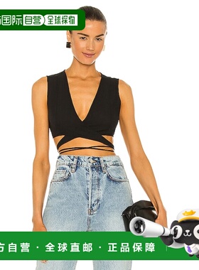 潮奢 Miaou 女士 Rowan 上衣 7028CLBLK black黑色 舒适时尚