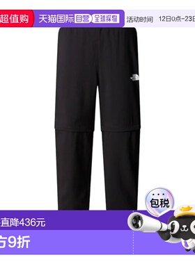THE NORTH FACE 男童长裤 NF0A8BBEKJK SS2025 黑色北面