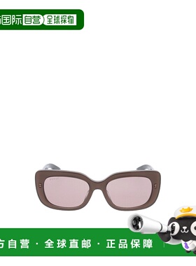 GUCCI 女士眼镜 GG1979SK004 SS2026 古驰粉红色几何 太阳镜