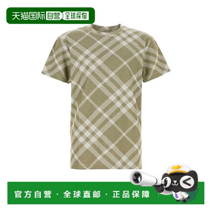 1h可退 潮奢 Burberry 巴宝莉 男士 Nova 格紋短袖圓領 T 卹 8088