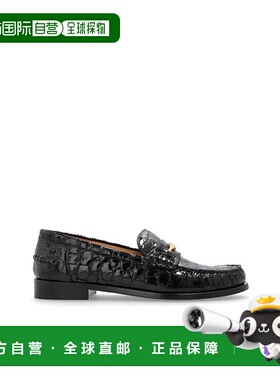 SALVATORE FERRAGAMO 女士芭蕾乐福鞋 01J742HARRYCROC784943NERO