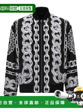 VERSACE 男士夹克 10188241A134415B950 SS2025 黑色