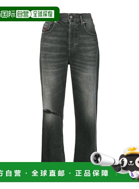 DIESEL 女士牛仔裤 ARYEL084VK02 AW2018 白色 AW18系列直筒牛仔