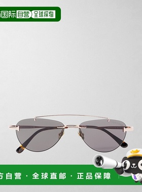 1h可退 潮奢 Tom Ford 汤姆 福特 女士 Astor 无框飞行员玫瑰镀金