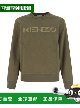KENZO 女士针织毛衣 FB62SW8214ML52 CO 绿色 Logo print sweatsh