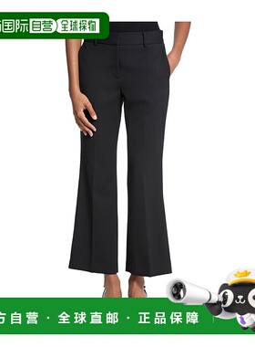 MICHAEL KORS 女士休闲裤 MF530UXF23001 SS2025 黑色直筒裤