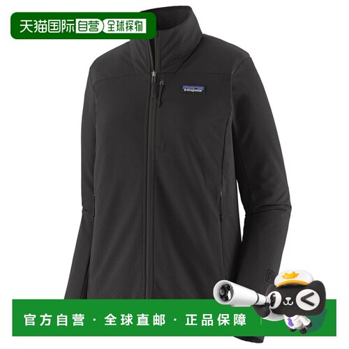 Patagonia 女士抓绒衣 1032878BLACK CO 黑色户外