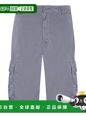 GIVENCHY 男士短裤 BM51EG14WS030 SS2024 灰色休闲裤