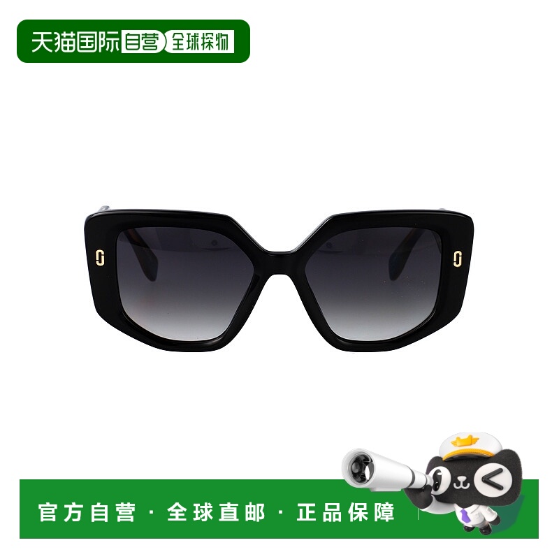 1h可退 MARC JACOBS 女士太阳镜 MJ1116S807 SS2025 黑色 Mj 1116