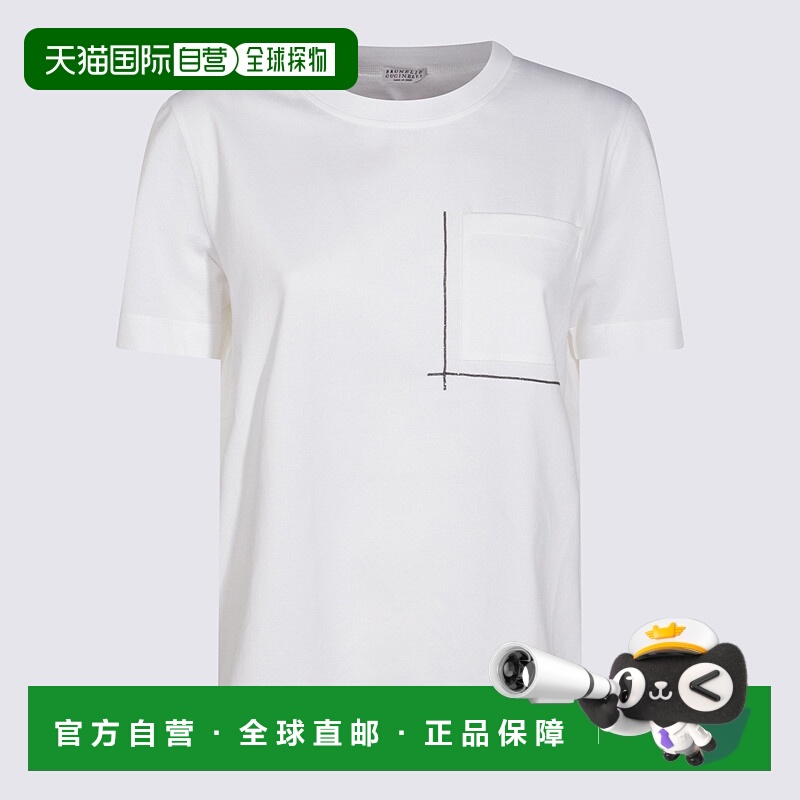 1h可退 BRUNELLO CUCINELLI 女士T恤 M0T81HA800C6159 SS2025