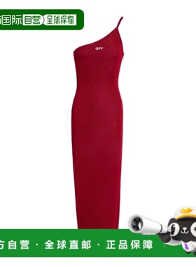 1h可退 潮奢 off-white 女士 单肩连衣裙 red红色 舒适时尚