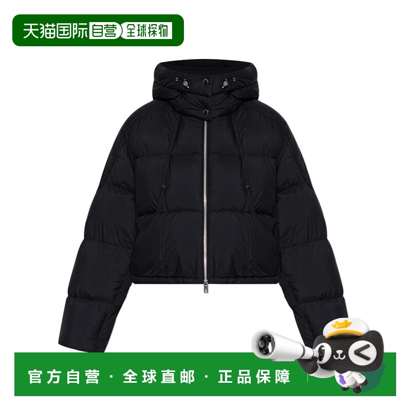 1h可退 MOOSE KNUCKLES 女士羽绒服 M35LJ130292 AW2025 黑色连帽