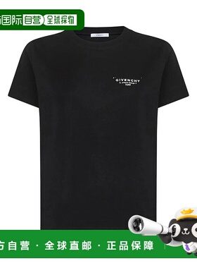 GIVENCHY 女士T恤 BW70FJP75N001BLACK AW2025 黑色女装