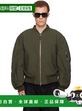 1h可退 潮奢 Givenchy 纪梵希 男士 绿色 Couture Seam 飞行员夹