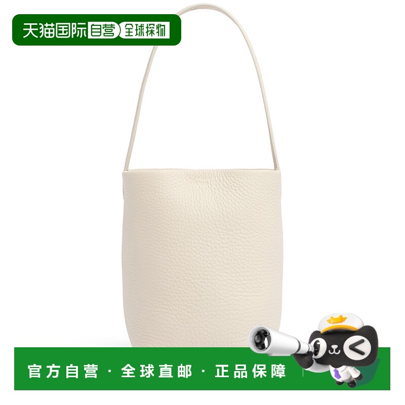 1h可退 潮奢 The Row 女士 N/S Lux Grain Park小号皮革托特包