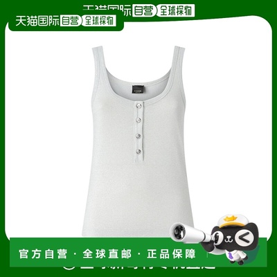 PINKO 女士背心吊带 104649A2CQI17 SS2025 白色 CHIMERA 背心