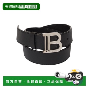 AW2025 BX0P21KZ1371930AG 黑色 男童腰带 BALMAIN
