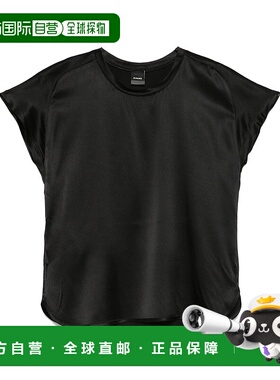 PINKO 女士T恤 100100A3A8Z99 AW2025 黑色 Farida短袖女装