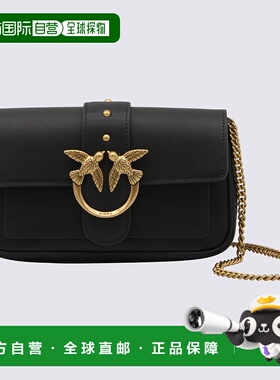 PINKO 女士斜挎包 100061A0F1Z99Q AW2025 黑色 Love One crossbo