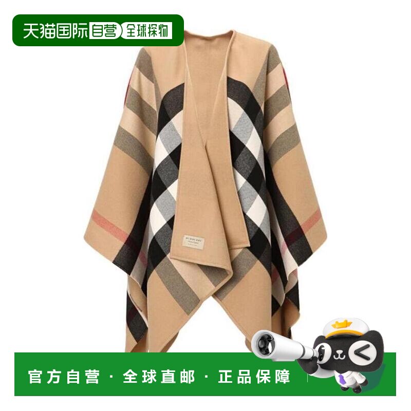 BURBERRY 女士西服 40294061 SS2021 花色 格纹斗篷