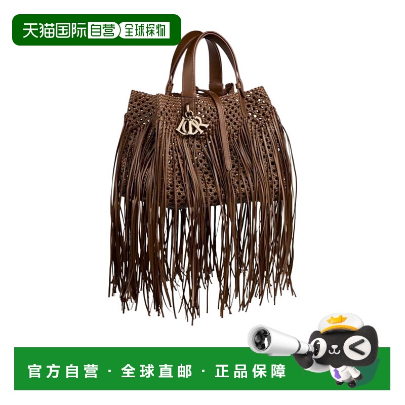 1h可退 DIOR 女士手提包 M2821VSOHM711 SS2025 棕色 中号 Toujou