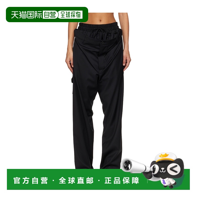 1h可退 VIVIENNE WESTWOOD 女士休闲裤 1F010016W01A2N401羊毛