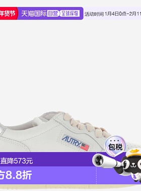 AUTRY女士运动鞋AULWLL05LEATLEATWHTSILVER