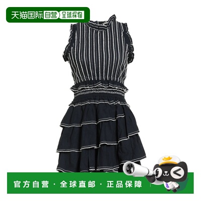 1h可退 潮奢 SEA 海洋 女士 短款连衣裙 black黑色 舒适时尚