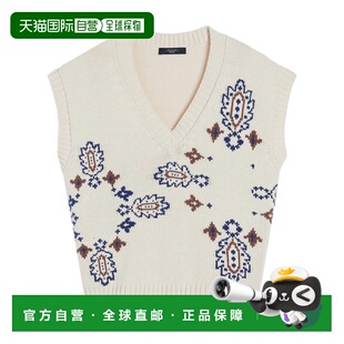 MAX MARA CRUSCA 针织背心外套2525356041600-002外套25356041002