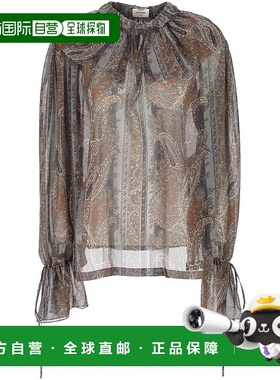 SAINT LAURENT 女士衬衫 819584Y3K588490 SS2025