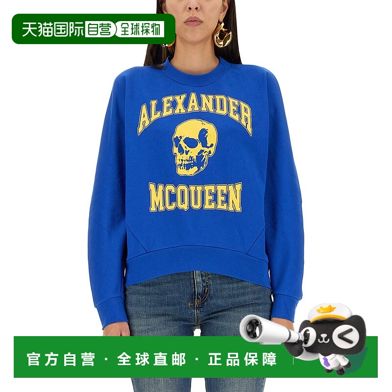 1h可退 ALEXANDER MCQUEEN 女士卫衣 752345QZAJ50433 AW2023