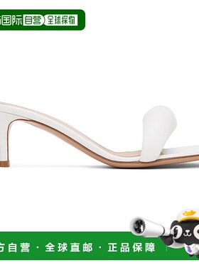 1h可退 潮奢 Gianvito Rossi 吉安维托 罗西 女士 白色 Bijoux 55