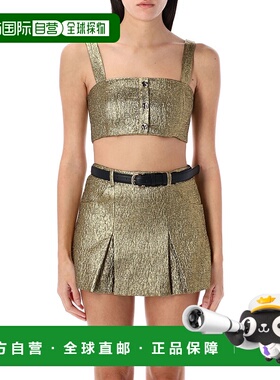 1h可退 SELF-PORTRAIT 女士背心吊带 RS25902TGDGOLD SS2025性感