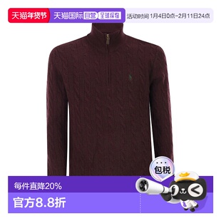 POLO RALPH LAUREN 男士针织衫 CO 红色羊绒上衣710876766007