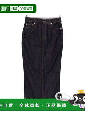 GIVENCHY 女士牛仔裤 BW410M517S401 SS2026 黑色 Denim skirt