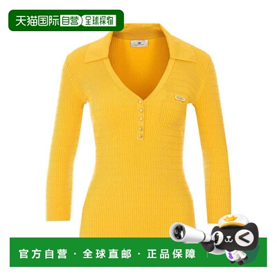 ELISABETTA FRANCHI 女士T恤 MK86B61E2EV4YELLOW