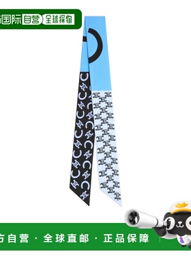 CELINE 女士围巾 AA0A62W9925BB SS2026 蓝色 徽标丝巾