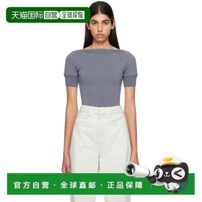1h可退 潮奢 Lemaire 女士 灰色 T 恤 TO1044LK1002