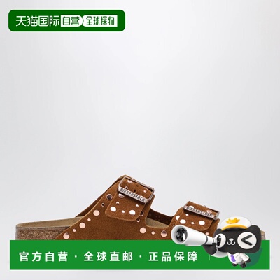BIRKENSTOCK 女士凉鞋 1031731SUERM SS2026 棕色 Arizona Rivet