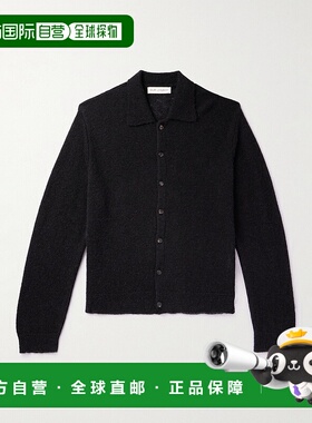 1h可退 潮奢 Our Legacy 男士 晚装羊驼毛混纺针织开衫 M4213ECFS