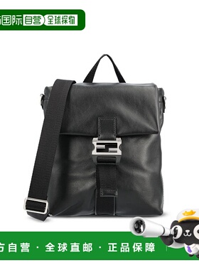 FENDI 男士单肩包 7VA673AV8BF17N7P26 手提包斜挎包黑色 SS2026