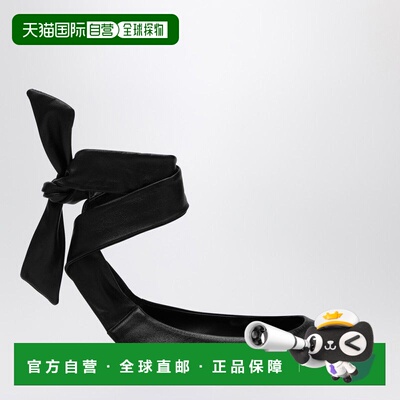 1h可退 THE ATTICO 女士芭蕾乐福鞋 242WSH00793LBT001A100单鞋
