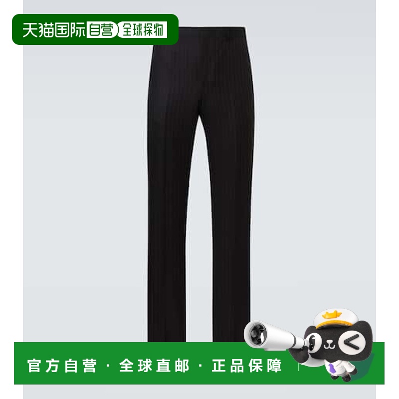 1h可退 潮奢 Givenchy 纪梵希 男士 细条纹羊毛直筒长裤