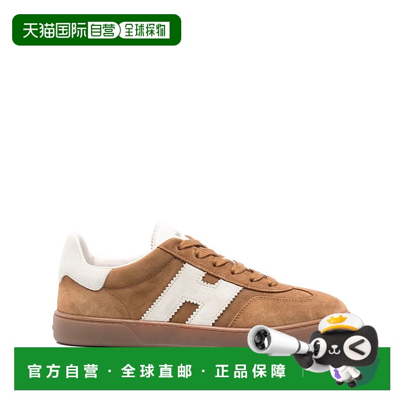 1h可退 HOGAN 男士休闲鞋 HXM6470FB60PJQ0ZCT AW2025 棕色
