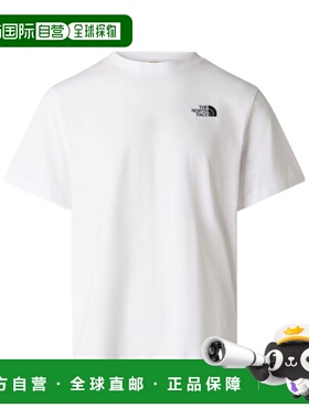 THE NORTH FACE 男士T恤 NF0A8G9VFN4 SS2026 白色