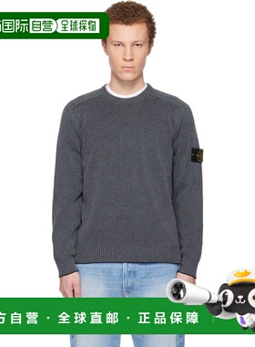 1h可退 潮奢 Stone Island 石头岛 男士 灰色 5100033 Plated Rib