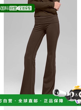 alo yoga  Softsculpt Foldover Flare Legging 透气舒适简约  瑜